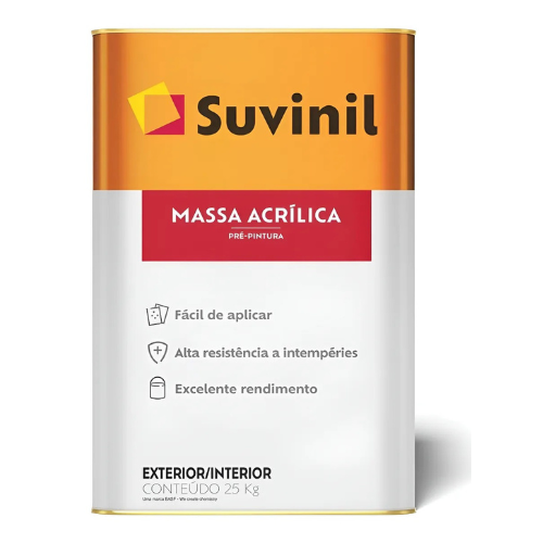 Massa Acrílica Suvinil 25L